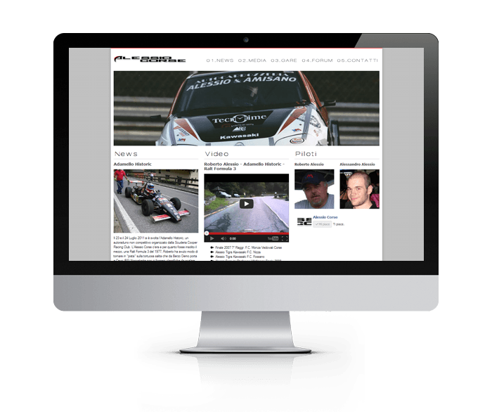 Sito internet Alessio Corse