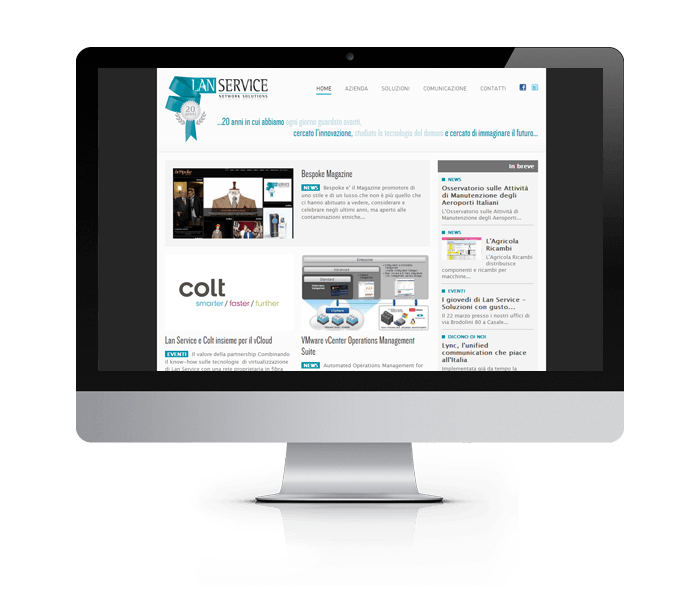 Sito internet Lan Service