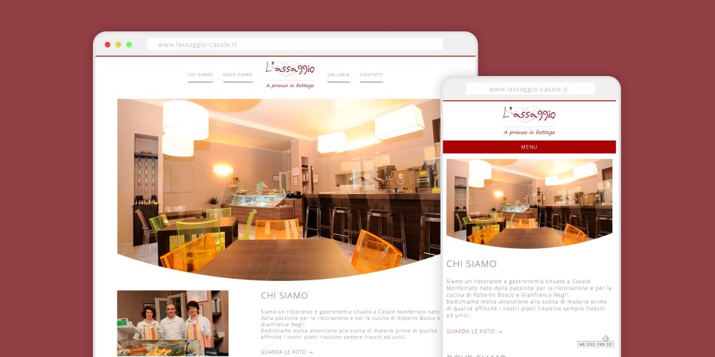 Immagine del sito L’assaggio