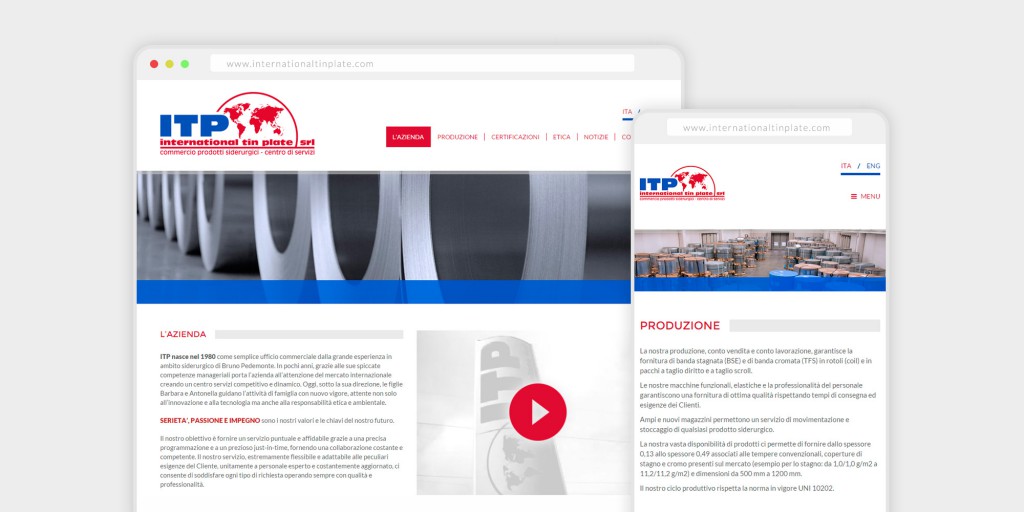 Immagine del sito International Tin Plate