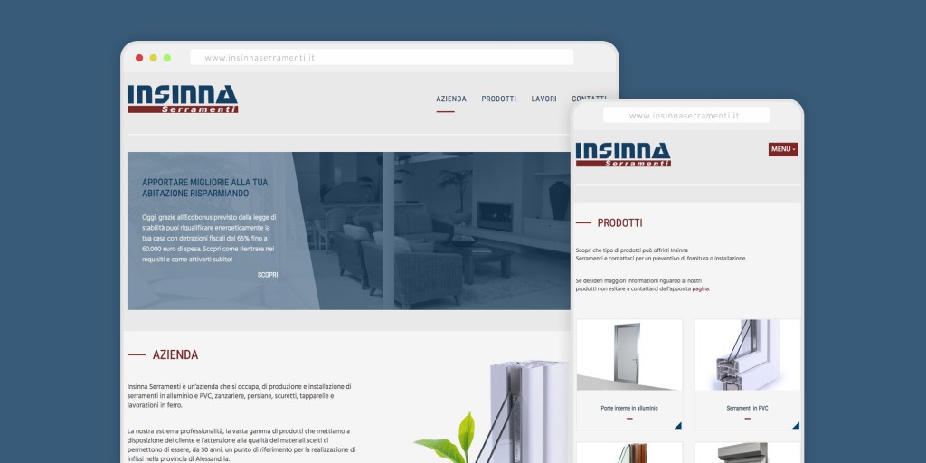 Immagine del sito Insinna Serramenti