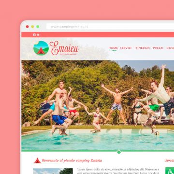 Sito Web Camping Emaieu Tortona
