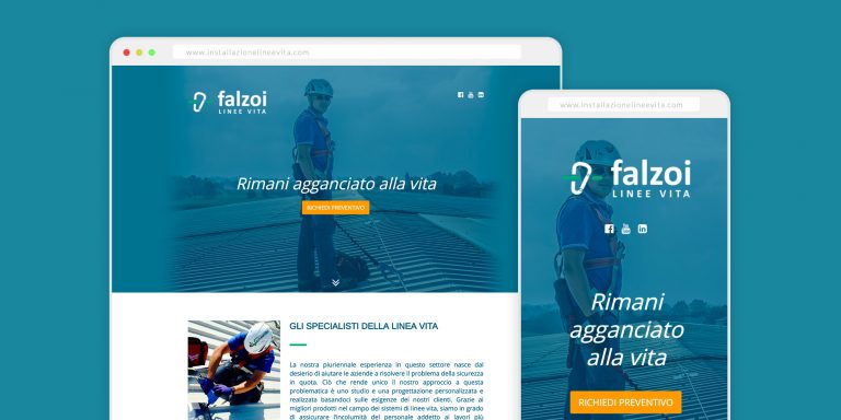 Immagine del sito Falzoi Linee Vita