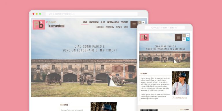 Immagine del sito Paolo Bernardotti Studio