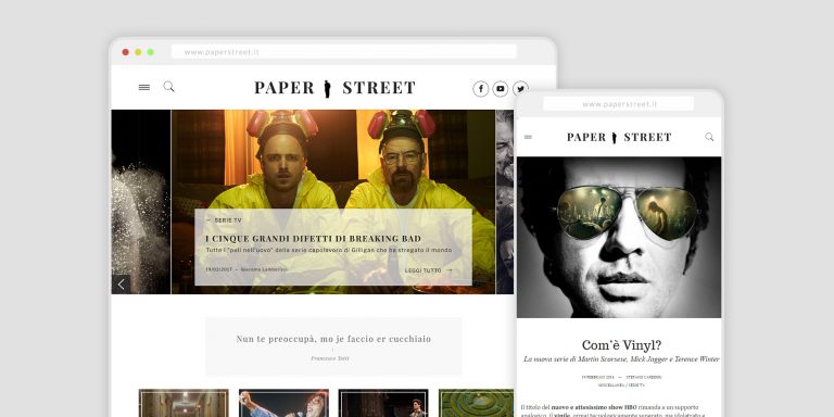 Immagine del sito Paper Street – Rivista Online
