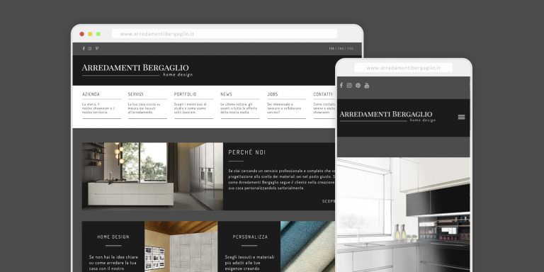 Immagine del sito Arredamenti Bergaglio