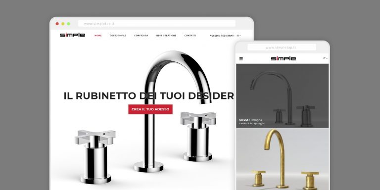 Immagine del sito Simpletap