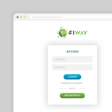 Sito Web Registrazione Garanzia Alessandria