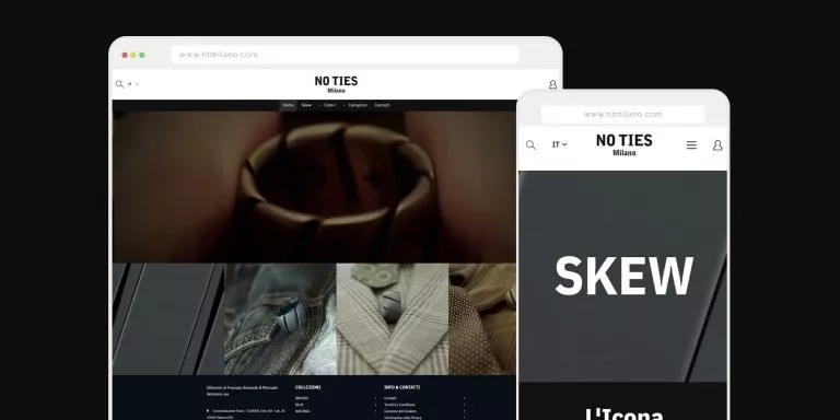 Immagine del sito NT Milano