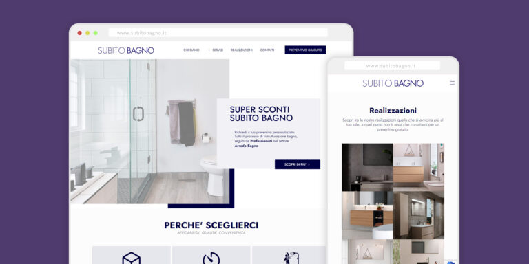 Immagine del sito Subito Bagno