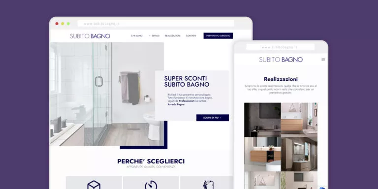 Immagine del sito Subito Bagno
