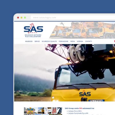 Siti Web Alessandria - SAS Autogru