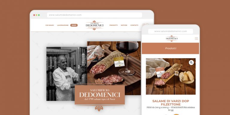 Immagine del sito Salumi Dedomenici