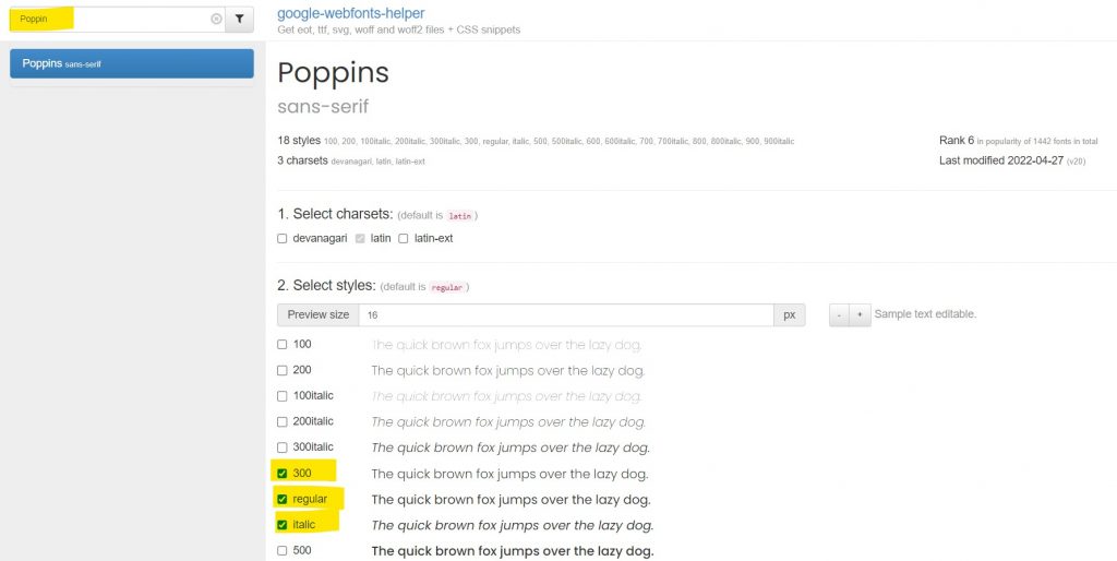 Caricare o importare i Google Fonts dal proprio hosting (self hosted) 1