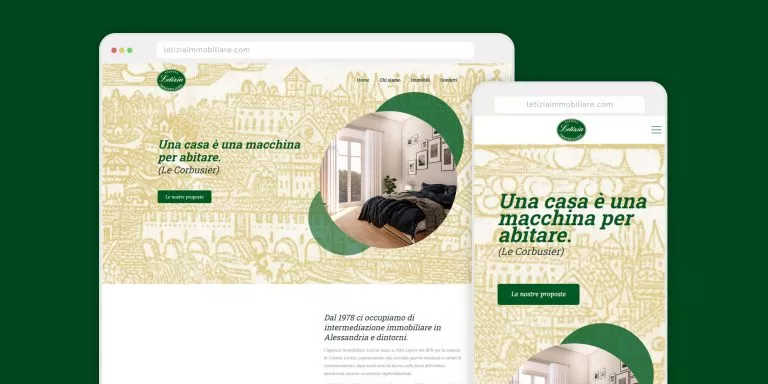 Immagine del sito Letizia Immobiliare
