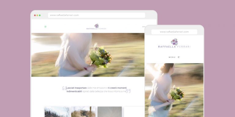 Immagine del sito Raffaella Ferrari