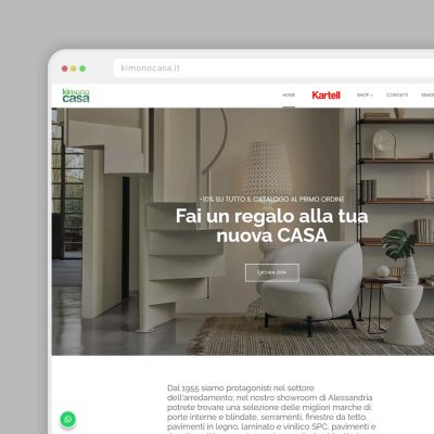 Siti Web Alessandria - Kimono Casa