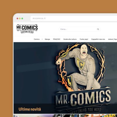 Siti Web Alessandria - Mr Comics Ecommerce