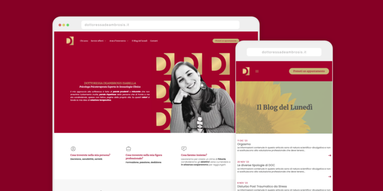 Immagine del sito Dott. Deambrosis
