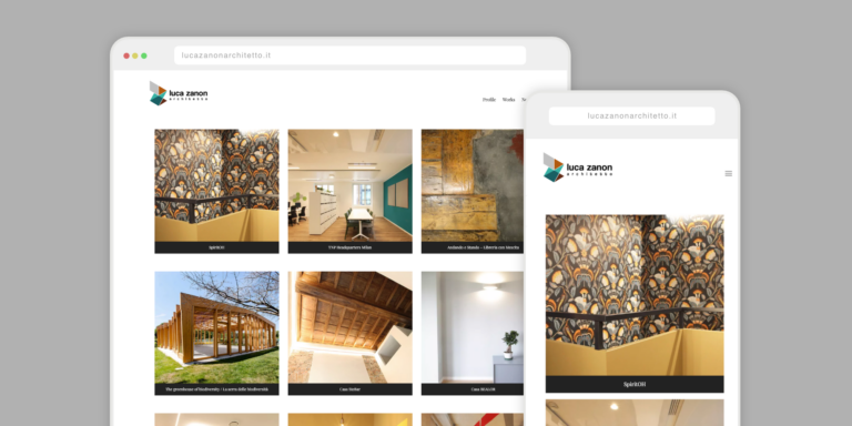 Immagine del sito Luca Zanon