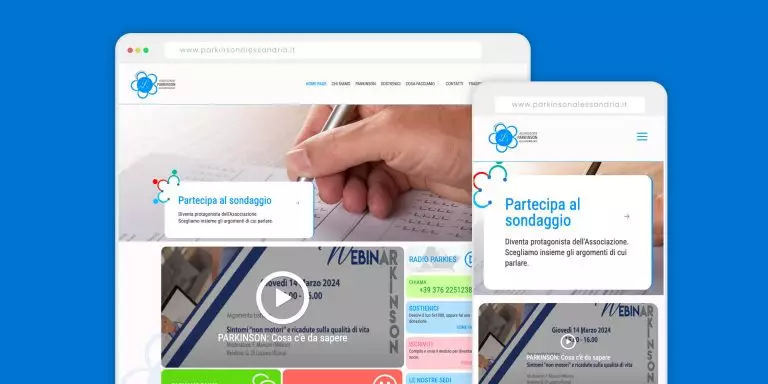 Immagine del sito Parkinson Alessandria
